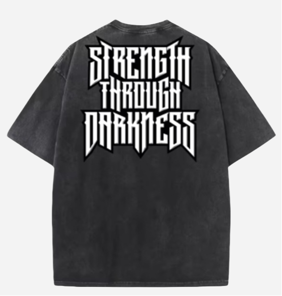 Black Krebus Oversized Tee