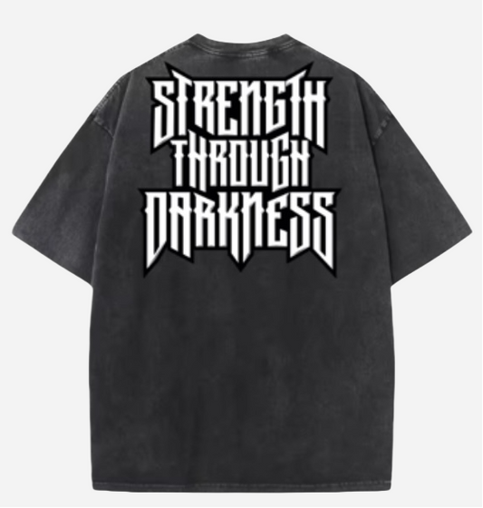Black Krebus Oversized Tee