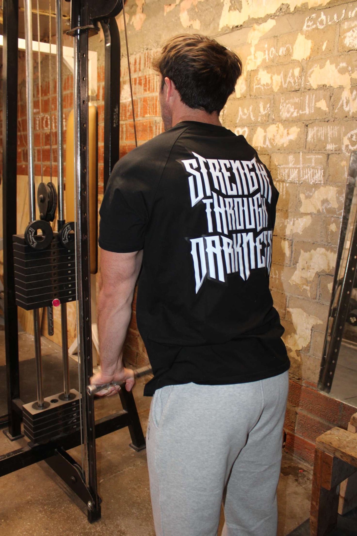 Black Krebus Performance Tee