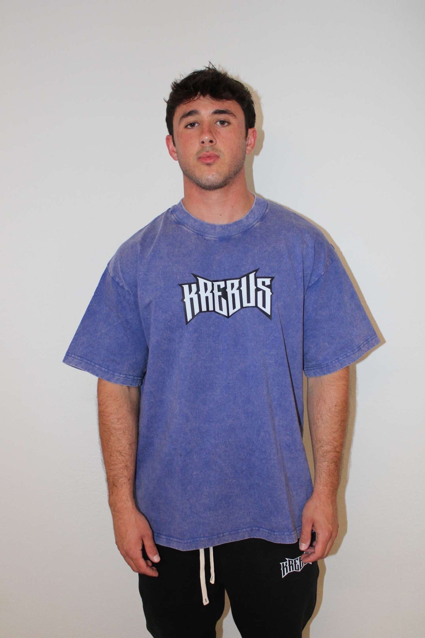 Blue Krebus Oversized Tee