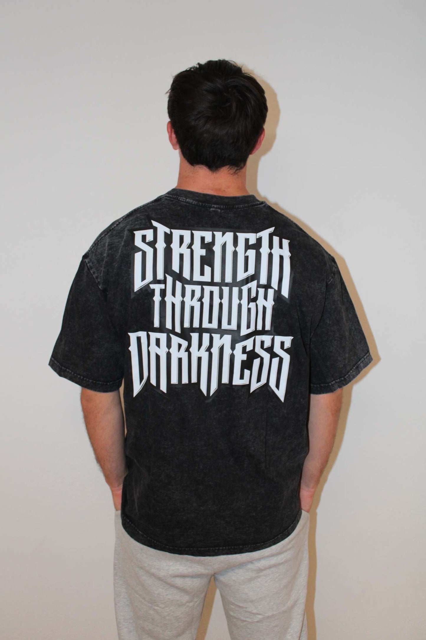 Black Krebus Oversized Tee